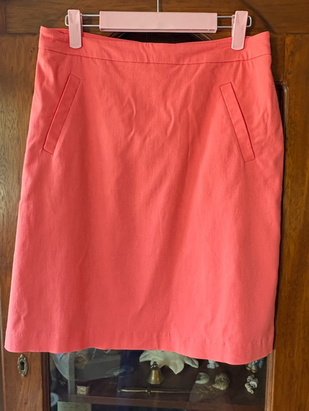 Coral Straight Skirt